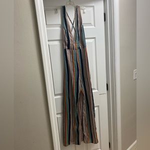 Forever 21 multicolor jumpsuit size small
